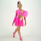 Strój taneczny PINK QUEEN